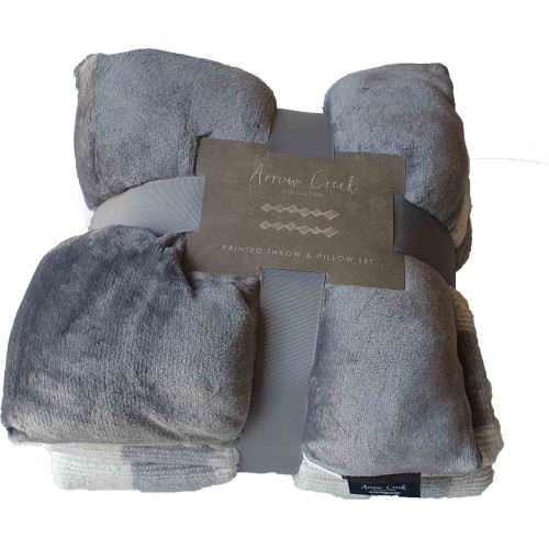 Flannel Blanket with Cushion 127x152CM 002 C06
