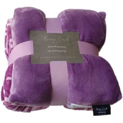 Flannel Blanket with Cushion 127x152CM 002 C09