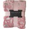 Elegancia Flannel Leaf Foil Blanket 127x152CM