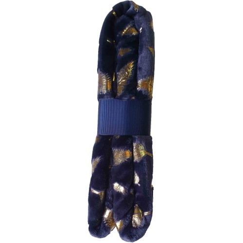 Flannel Leaf Foil Blanket 127x152CM 001 C15