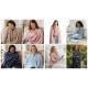 Elegancia Flannel Leaf Foil Blanket 127x152CM