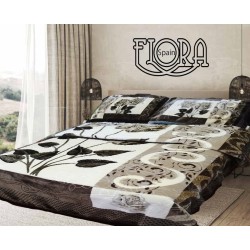 FLORA Classic 4Pc Blanket Set 220x240CM G4769 Brown FLORA Classic 4Pc Blanket Set 220x240CM G4769 Brown