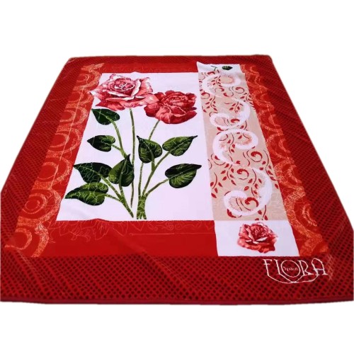 FLORA Luxury King Blanket Engraved 220x240CM G4769 C07