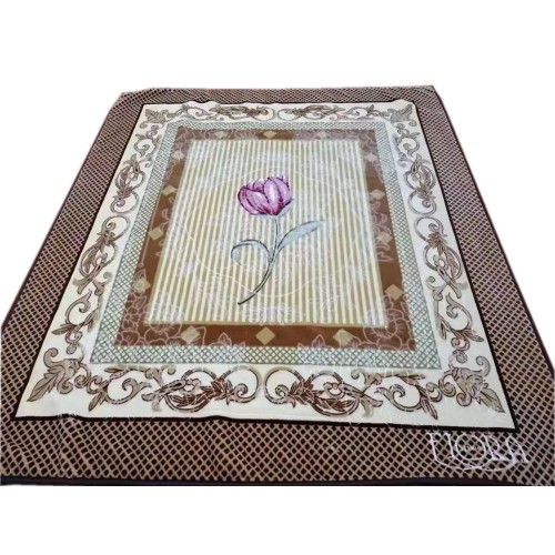 FLORA Luxury King Blanket Engraved 220x240CM G4875 C02