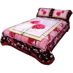 FLORA King Bed spread 3Pc Set Engraved 230x250CM G5012 C37