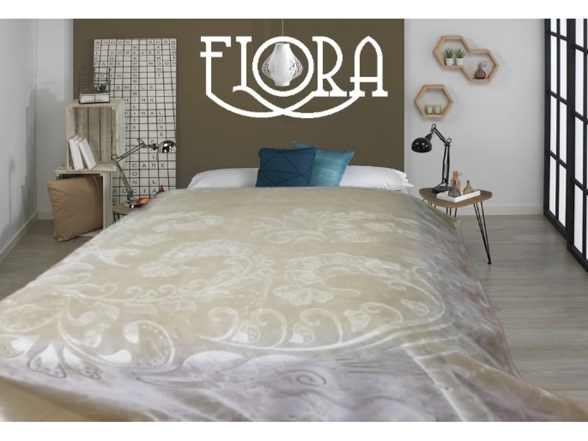 FLORA Classic Single Blanket 170x230CM C02 FLORA Classic Single Blanket 170x230CM C02