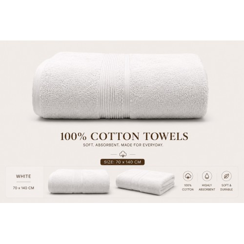 100% Cotton Towels 01