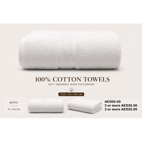 100% Cotton Towels 01
