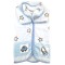 Mora Baby Coat 80x90CM 928    Biege-Blue-Pink