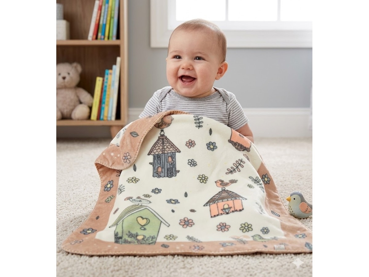 Mora Baby Gold Blanket 110
