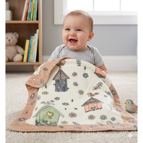Mora Baby Gold Blanket 110