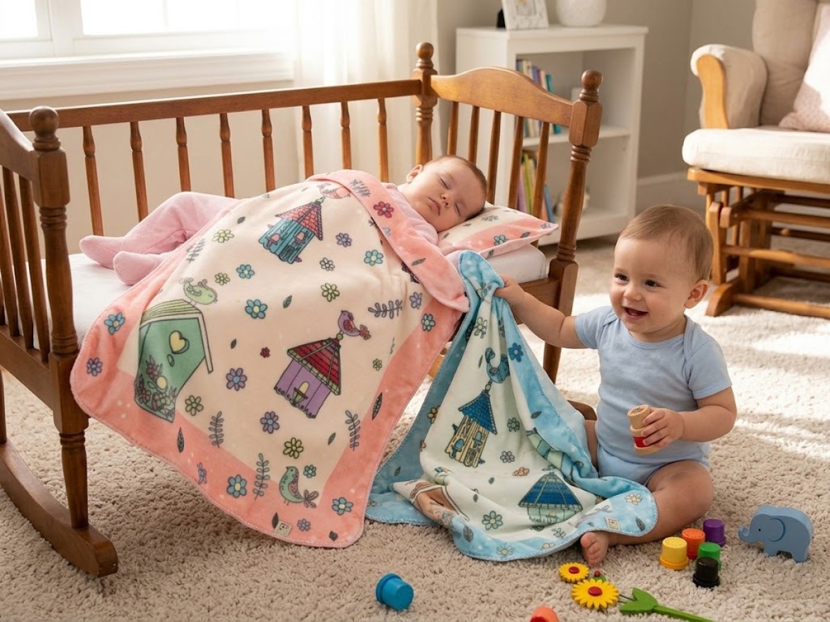 Mora Baby Gold Blanket 110