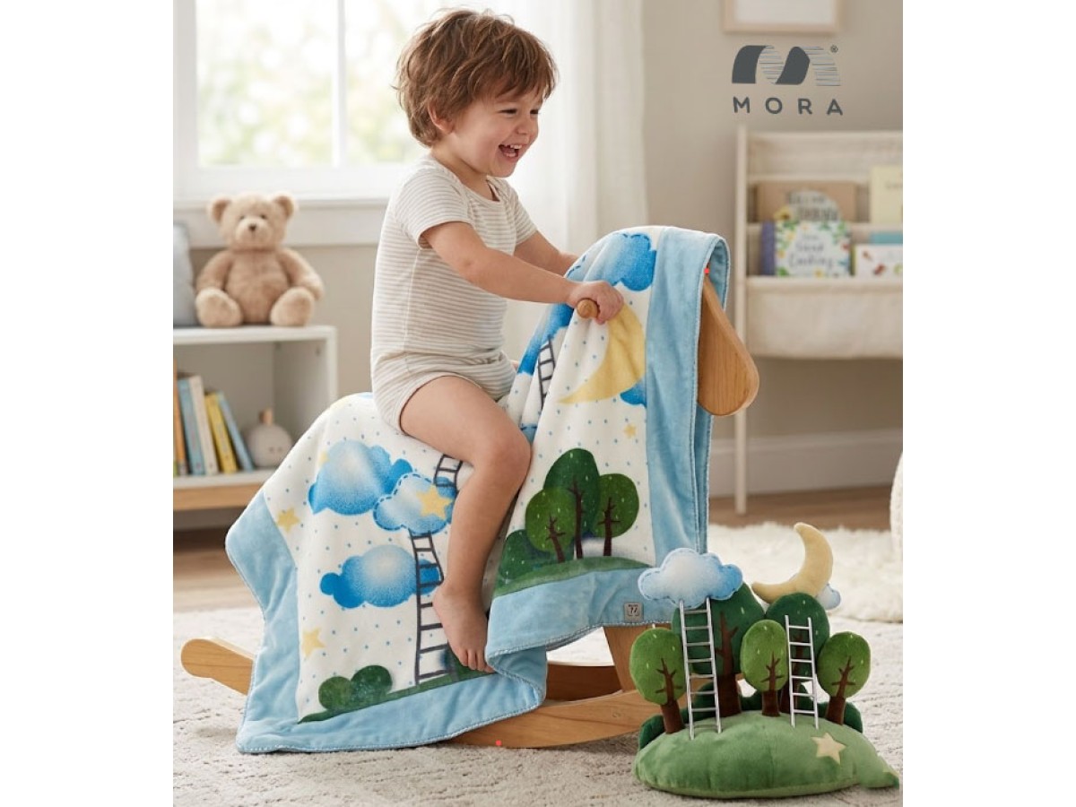 Mora Baby Gold Blanket 110