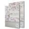 Mora Bedsheet Set 4pc King 270x270 CM  M89 Biege - Grey  