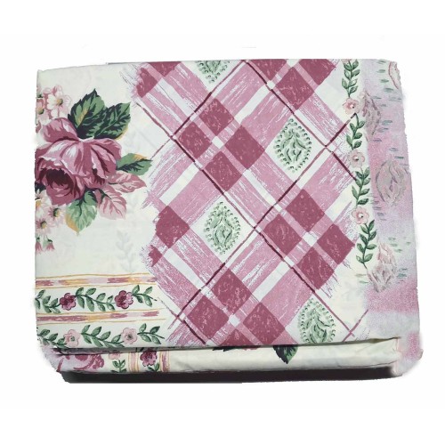 Mora Percale Bedsheet D246 Pink 4pc King Set