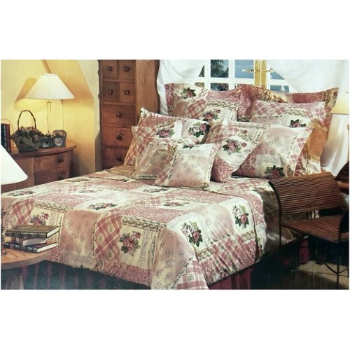 Mora Percale Bedsheet D246 Pink 4pc King Set