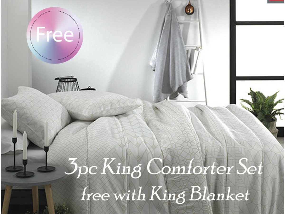 MORA King Blanket 1Ply 220x240CM J53