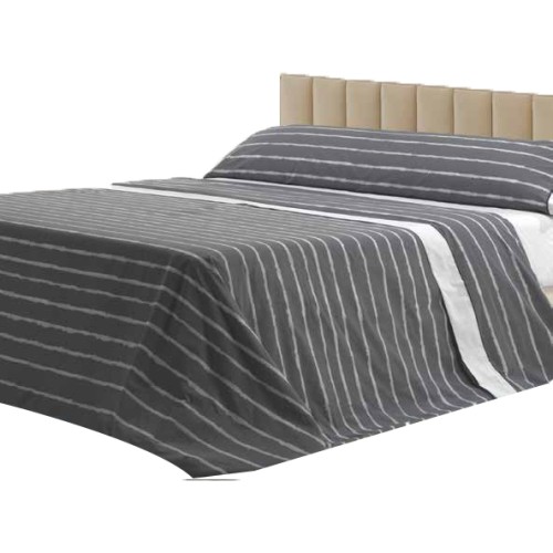 Mora Bedsheet Set 4pc King 270x270 CM  M88 Coral - Grey  