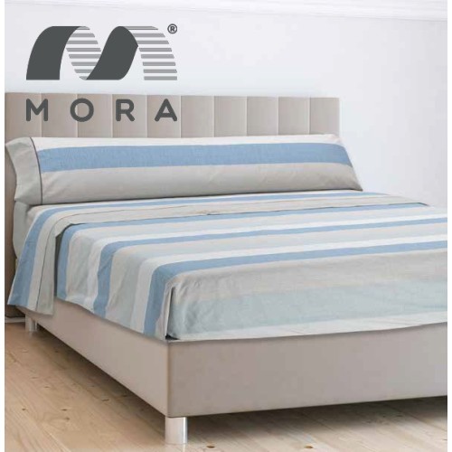 Mora Bedsheet Set 4pc King 270x270 CM  M91 Biege - Coral  