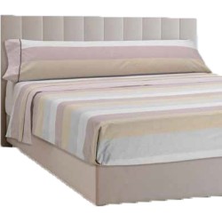Mora Bedsheet Set 4pc King 270x270 CM  M91 Biege - Coral   Mora Bedsheet Set 4pc King 270x270 CM  M91 Biege - Coral