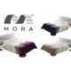 MORA King Blanket 220x240CM B89 Beige-Lavender-Blue