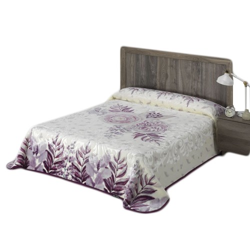 MORA King Blanket 220x240CM F82 Lailac-Blue