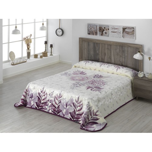 MORA King Blanket 220x240CM F82 Lailac-Blue