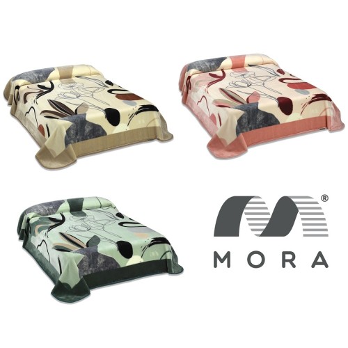 MORA SIGNATURE King 220x240CM K87 Green-Pink-Biege
