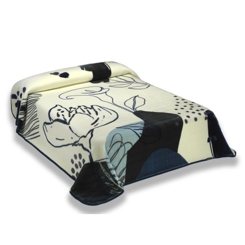 MORA SIGNATURE King 220x240CM K88 Blue-Grey-Bordeaux