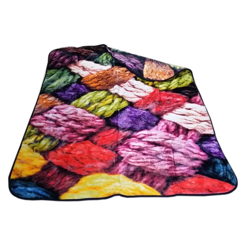 MORA Premium Printed Throw 130x170CM A86 C01