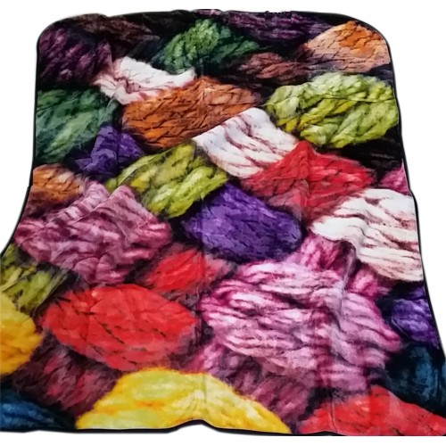 MORA Premium Printed Throw 130x170CM A86 C01