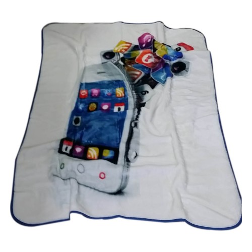 MORA Premium Printed Throw 130x170CM A89 C01